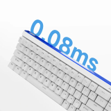 MCHOSE MCHOSE геймърска механична клавиатура Gaming Mechanical Keyboard Ace 68 Air - 8K, Mount Tai Magnetic Switch GT [Tactile] (English US), Black MC-ACE68AIR-10 NEW  снимка №3