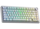 Нови предложения за Bluetooth or USB клавиатури: Aula Wireless Gaming Mechanical Keyboard F75HE Black King Magnetic Switch US White Нови модели и предложения за клавиатури за компютър: Aula Wireless Gaming Mechanical Keyboard F75HE Black King Magnetic Switch US White