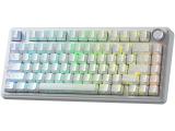 Aula Wireless Gaming Mechanical Keyboard F75HE Black King Magnetic Switch US White Bluetooth or USB безжична снимка №3 Aula Wireless Gaming Mechanical Keyboard F75HE Black King Magnetic Switch US White Bluetooth or USB безжична снимка №3