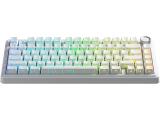 Aula Wireless Gaming Mechanical Keyboard F75HE Black King Magnetic Switch US White Bluetooth or USB безжична снимка №4 Aula Wireless Gaming Mechanical Keyboard F75HE Black King Magnetic Switch US White Bluetooth or USB безжична снимка №4