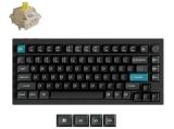 Цена за Keychron Q1 Ultra 8K Black Silk POM Switch Banana - Bluetooth or USB
