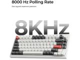 Keychron Q1 Ultra 8K Black Silk POM Switch Banana Bluetooth or USB безжична мултимедийна снимка №2 Keychron Q1 Ultra 8K Black Silk POM Switch Banana Bluetooth or USB безжична мултимедийна снимка №2
