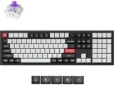 Keychron Q6 HE QMK Gateron Double-Rail Magnetic Switch Carbon Black Bluetooth or USB безжична мултимедийна снимка №3 Keychron Q6 HE QMK Gateron Double-Rail Magnetic Switch Carbon Black Bluetooth or USB безжична мултимедийна снимка №3