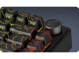 Aula Wireless Gaming Mechanical Keyboard F75HE Black King Magnetic Switch Black Gray Bluetooth or USB безжична  снимка №3