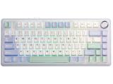 Нови модели и предложения за клавиатури за компютър: Aula Wireless Gaming Mechanical Keyboard F75 Reaper Switch Purple Beige Green