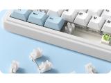 Aula Wireless Gaming Mechanical Keyboard F75 Reaper Switch Purple Beige Green Bluetooth or USB безжична  мултимедийна  снимка №5