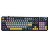 Aula Wireless Gaming Mechanical Keyboard F108 PRO Volcanic Switch Black Gray Bluetooth or USB безжична  мултимедийна  снимка №2