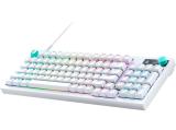 Logitech G316 X 98 Wired Gaming Keyboard - WHITE 920-014231 USB-C мултимедийна  снимка №4