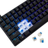 White Shark White Shark геймърска механична клавиатура Gaming Mechanical Keyboard HAMACHI - YUSYA 5P Blue Switches (English US), Black HAMACHI-B-US NEW снимка №6 White Shark White Shark геймърска механична клавиатура Gaming Mechanical Keyboard HAMACHI - YUSYA 5P Blue Switches (English US), Black HAMACHI-B-US NEW снимка №6