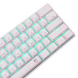 White Shark White Shark геймърска механична клавиатура Gaming Mechanical Keyboard SHINOBI 2 - YUSYA 5P Red Switches (English US), White SHINOBI-2-W-US-RED.SW NEW снимка №3 White Shark White Shark геймърска механична клавиатура Gaming Mechanical Keyboard SHINOBI 2 - YUSYA 5P Red Switches (English US), White SHINOBI-2-W-US-RED.SW NEW снимка №3