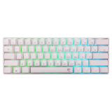 Цена за White Shark White Shark геймърска механична клавиатура Gaming Mechanical Keyboard SHINOBI 2 - YUSYA 5P Blue Switches (English US), White SHINOBI-2-W-US-BLUE.SW NEW - 