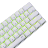 White Shark White Shark геймърска механична клавиатура Gaming Mechanical Keyboard SHINOBI 2 - YUSYA 5P Blue Switches (English US), White SHINOBI-2-W-US-BLUE.SW NEW снимка №3 White Shark White Shark геймърска механична клавиатура Gaming Mechanical Keyboard SHINOBI 2 - YUSYA 5P Blue Switches (English US), White SHINOBI-2-W-US-BLUE.SW NEW снимка №3