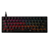 Цена за White Shark White Shark геймърска механична клавиатура Gaming Mechanical Keyboard SHINOBI 2 - YUSYA 5P Red Switches (English US), Black SHINOBI-2-B-US-RED.SW NEW - 