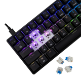 White Shark White Shark геймърска механична клавиатура Gaming Mechanical Keyboard SHINOBI 2 - YUSYA 5P Blue Switches (English US), Black SHINOBI-2-B-US-BLUE.SW NEW снимка №5 White Shark White Shark геймърска механична клавиатура Gaming Mechanical Keyboard SHINOBI 2 - YUSYA 5P Blue Switches (English US), Black SHINOBI-2-B-US-BLUE.SW NEW снимка №5