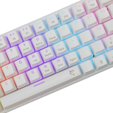 White Shark White Shark геймърска механична клавиатура Gaming Mechanical Keyboard WAKIZASHI 2 - Blue Switches (English US), White WAKIZASHI-2-US-W-BLUE.SW NEW снимка №2 White Shark White Shark геймърска механична клавиатура Gaming Mechanical Keyboard WAKIZASHI 2 - Blue Switches (English US), White WAKIZASHI-2-US-W-BLUE.SW NEW снимка №2