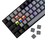 White Shark White Shark геймърска механична клавиатура Gaming Mechanical Keyboard WAKIZASHI 2 - Blue Switches (English US), Gray, Black WAKIZASHI-2-US-G-B-BLUE.SW NEW снимка №2 White Shark White Shark геймърска механична клавиатура Gaming Mechanical Keyboard WAKIZASHI 2 - Blue Switches (English US), Gray, Black WAKIZASHI-2-US-G-B-BLUE.SW NEW снимка №2