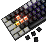 White Shark White Shark геймърска механична клавиатура Gaming Mechanical Keyboard WAKIZASHI 2 - Red Switches (English US), Black, Gray WAKIZASHI-2-US-B-G-RED.SW NEW снимка №4 White Shark White Shark геймърска механична клавиатура Gaming Mechanical Keyboard WAKIZASHI 2 - Red Switches (English US), Black, Gray WAKIZASHI-2-US-B-G-RED.SW NEW снимка №4