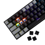 White Shark White Shark геймърска механична клавиатура Gaming Mechanical Keyboard WAKIZASHI 2 - Blue Switches (English US), Black, Gray WAKIZASHI-2-US-B-G-BLUE.SW NEW снимка №2 White Shark White Shark геймърска механична клавиатура Gaming Mechanical Keyboard WAKIZASHI 2 - Blue Switches (English US), Black, Gray WAKIZASHI-2-US-B-G-BLUE.SW NEW снимка №2