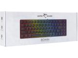 White Shark Gaming Keyboard RONIN Blue Switches (English US) Black USB мултимедийна  снимка №5