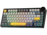 Ajazz Gaming Mechanical Keyboard AK820 V2 Arctic Isle Magnetic Switch US Black Gray Yellow USB мултимедийна снимка №2 Ajazz Gaming Mechanical Keyboard AK820 V2 Arctic Isle Magnetic Switch US Black Gray Yellow USB мултимедийна снимка №2