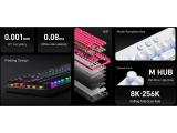 MCHOSE Gaming Mechanical Keyboard Mix 87 Ultra Esports 8K Mount Tai Magnetic Switch GT USB мултимедийна снимка №3 MCHOSE Gaming Mechanical Keyboard Mix 87 Ultra Esports 8K Mount Tai Magnetic Switch GT USB мултимедийна снимка №3