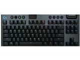 Описание и цена на клавиатура за компютър Logitech G915 TKL Black Lightsync RGB Tactile 