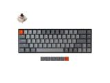 Keychron Mechanical Keyboard K6 Hot-Swappable 65% Gateron Brown Switch White LED Gateron Brown Switch ABS Bluetooth or USB безжична  мултимедийна  Цена и описание.