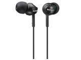 SONY MDREX110LPB.AE Black жични (in-ear) слушалки jack Цена и описание.