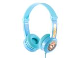 Описание и цена на жични BUDDYPHONES Travel детски слушалки сини 