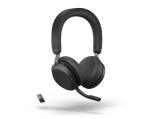 Jabra EVOLVE2 75 слушалки, Bluetooth, UC, АNC, Link380, USB-C » безжични