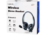 LogiLink On-Ear Bluetooth Stereo Headset BT0060 снимка №3