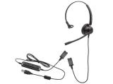 Tellur Voice 510N моно слушалка, QD, USB снимка №2 Tellur Voice 510N моно слушалка, QD, USB снимка №2