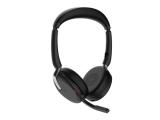 Описание и цена на безжични Jabra Jabra Evolve2 65 Flex стерео слушалки, Bluetooth, USB-C, UC, ANC 