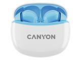 Canyon Headset TWS-5 Blue (CNS-TWS5BL) снимка №2 Canyon Headset TWS-5 Blue (CNS-TWS5BL) снимка №2