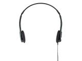Genius Headset HS-200C - Lightweight, Black снимка №2 Genius Headset HS-200C - Lightweight, Black снимка №2