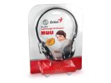 Genius Headset HS-200C - Lightweight, Black снимка №4 Genius Headset HS-200C - Lightweight, Black снимка №4