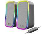 Marvo Gaming Speakers 2.0 6W Havoc 20 Grey снимка №2