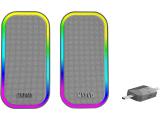Marvo Gaming Speakers 2.0 6W Havoc 20 Grey снимка №3