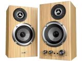 Genius Speakers 2.0 SP-HF1812BT 50W RMS Bluetooth Pine Wood снимка №2