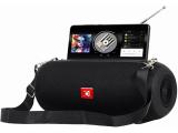 Gembird Portable Bluetooth Speaker with Antenna Black SPK-BT-17 снимка №3 Gembird Portable Bluetooth Speaker with Antenna Black SPK-BT-17 снимка №3