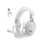 MCHOSE MCHOSE безжични геймърски слушалки Wireless Gaming Headphones - V9 Pro Icy White - Bluetooth , 2.4G HW-V9-5 NEW снимка №2