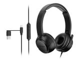 Описание и цена на жични Kensington On-Ear-Headset H950 EQ USB-C/USB-A