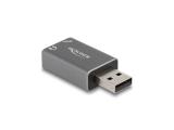 DeLock External USB sound card with 2 x 3.5 mm jack, 66633 снимка №2 DeLock External USB sound card with 2 x 3.5 mm jack, 66633 снимка №2