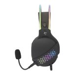 White Shark White Shark геймърски слушалки Gaming Headphones OX - 50mm, PS5, PS4, PC, Black WHITE-SHARK-OX NEW снимка №2