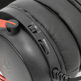 White Shark White Shark геймърски слушалки Gaming Headphones GORILLA BLACK/RED - 53mm, Stereo 2.0 GORILLA-BLACK/RED NEW снимка №5