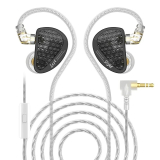 n на фокус - n KZ KZ професионални слушалки Hi-Fi In-Ear-Monitors - AS16 PRO - Mic, Black 6.01.02.0230 NEW