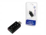 Описание и цена на външни LogiLink UA0078 USB Soundcard with Virtual 7.1 Soundeffects 
