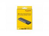 DeLock 63263, За M.2 NVMe PCIe или SATA SSD, USB-C 3.2 Gen 2 Кутии за дискове M.2 NVMe снимка №4 DeLock 63263, За M.2 NVMe PCIe или SATA SSD, USB-C 3.2 Gen 2 Кутии за дискове M.2 NVMe снимка №4
