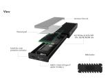 RaidSonic Enclosure for 1x M.2 NVMe & SATA SSD with USB 3.2 (Gen 2) Type-C & Type-A Кутии за дискове M.2 (SATA / NVMe) снимка №3