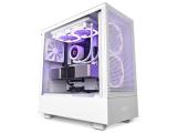 Описание и цена на Компютърна кутия Middle Tower NZXT H5 Flow CC-H51FW-01 White E-ATX